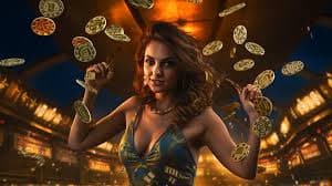 wwe2k22 ব্ল্যাকজ্যাক গেমের কার্ড টেবিল ও ডিলার